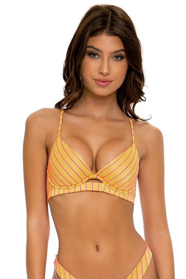 Luli Fama Rebel Glam Underwire Top